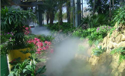 植物園噴淋、造景